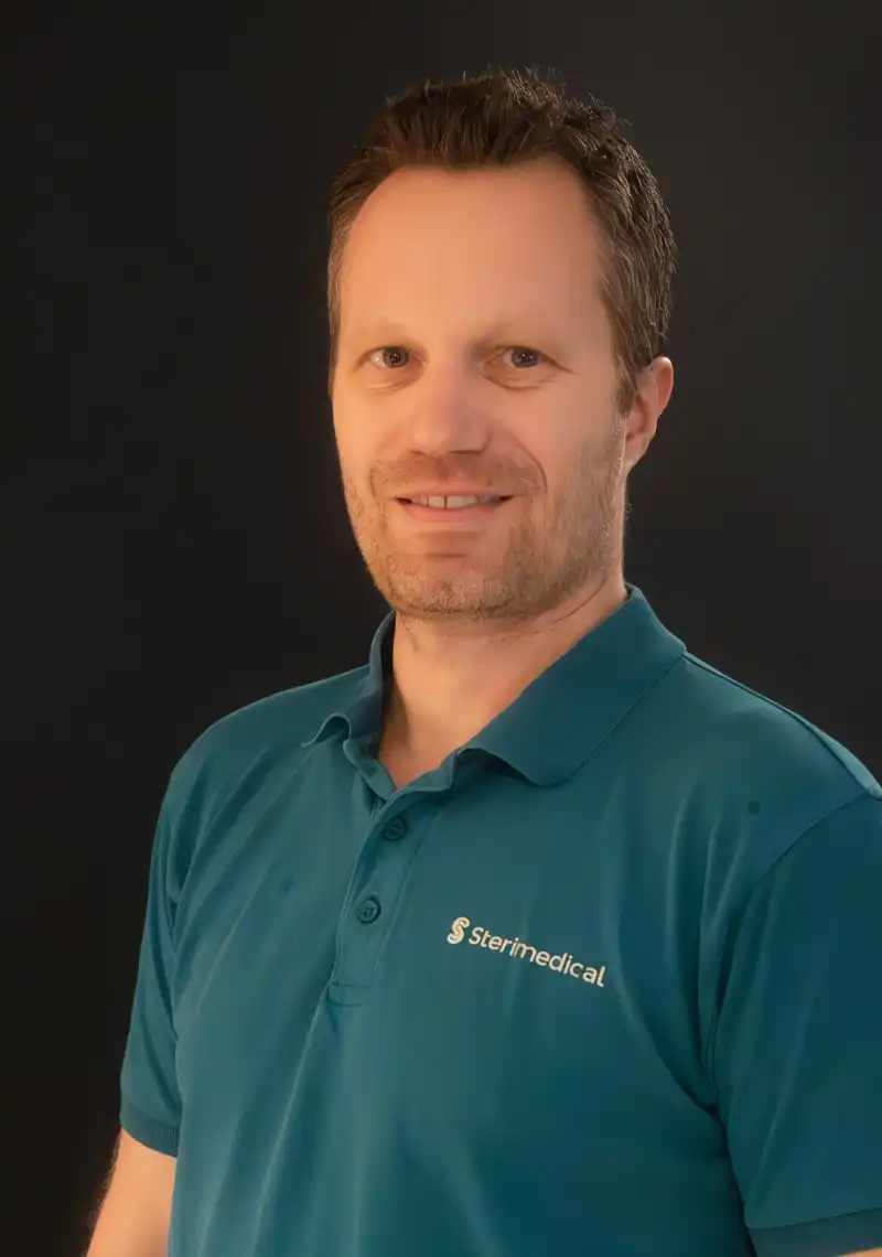 Erlend Eduard, Valideringstekniker Sterimedical