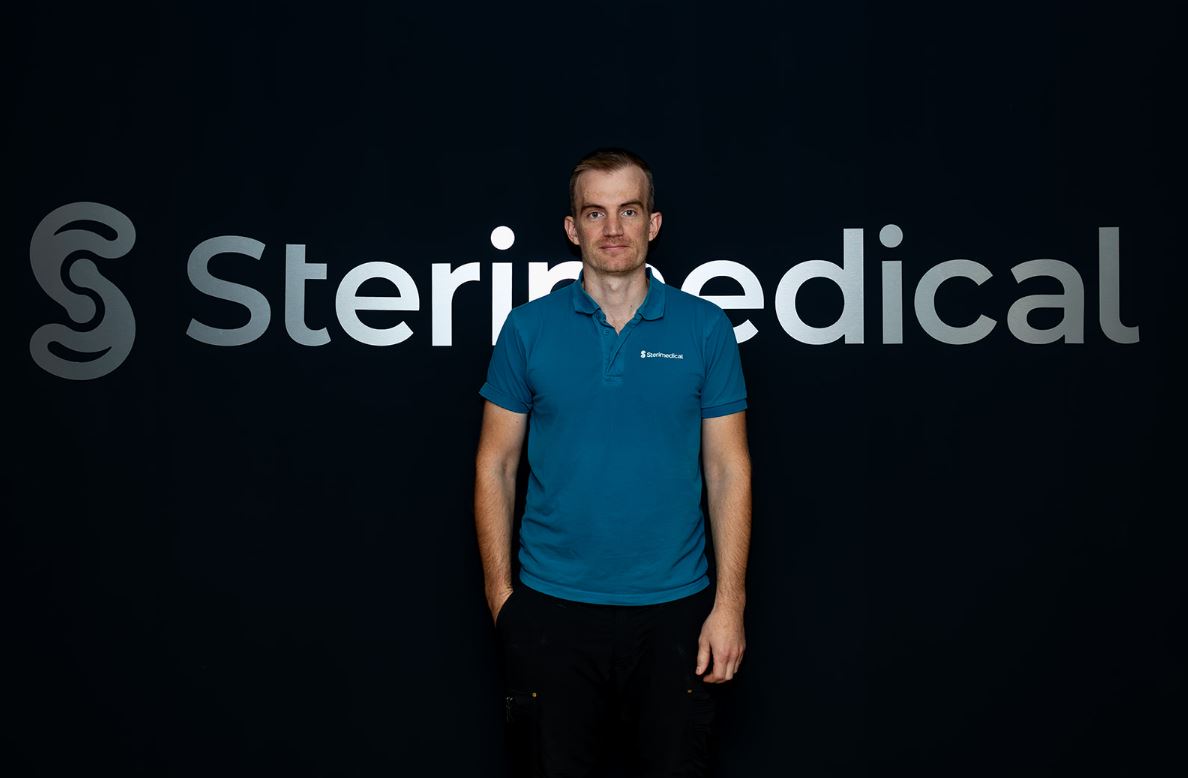 Sindre Haga, eier Sterimedical