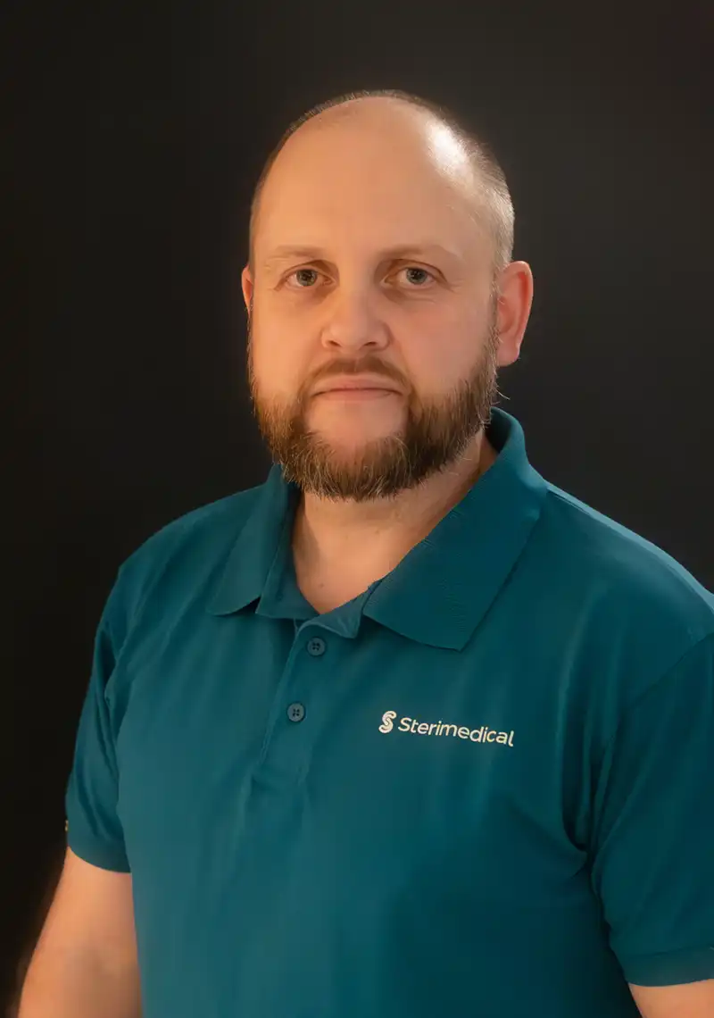 Stian Nordlie, Servicetekniker Sterimedical